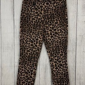 Good American Leopard Print Jeans